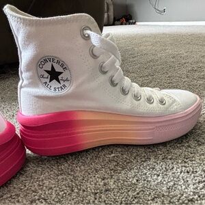Girls Converse High-Top Platform Sneakers